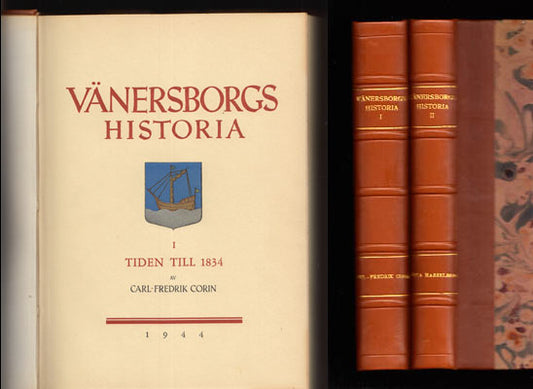 Corin, Carl-Fredrik | Hasselberg, Gösta (1906-2001) | Vänersborgs historia, Del I-II [av III]
