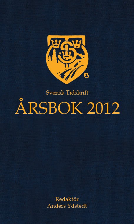 Gür, Thomas| Fiévet, hugo| et al | Svensk Tidskrift Årsbok 2012