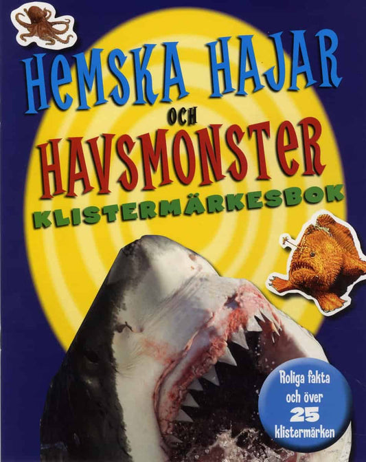 Skene, Rona | Hemska hajar och havsmonster klistermärkesbok