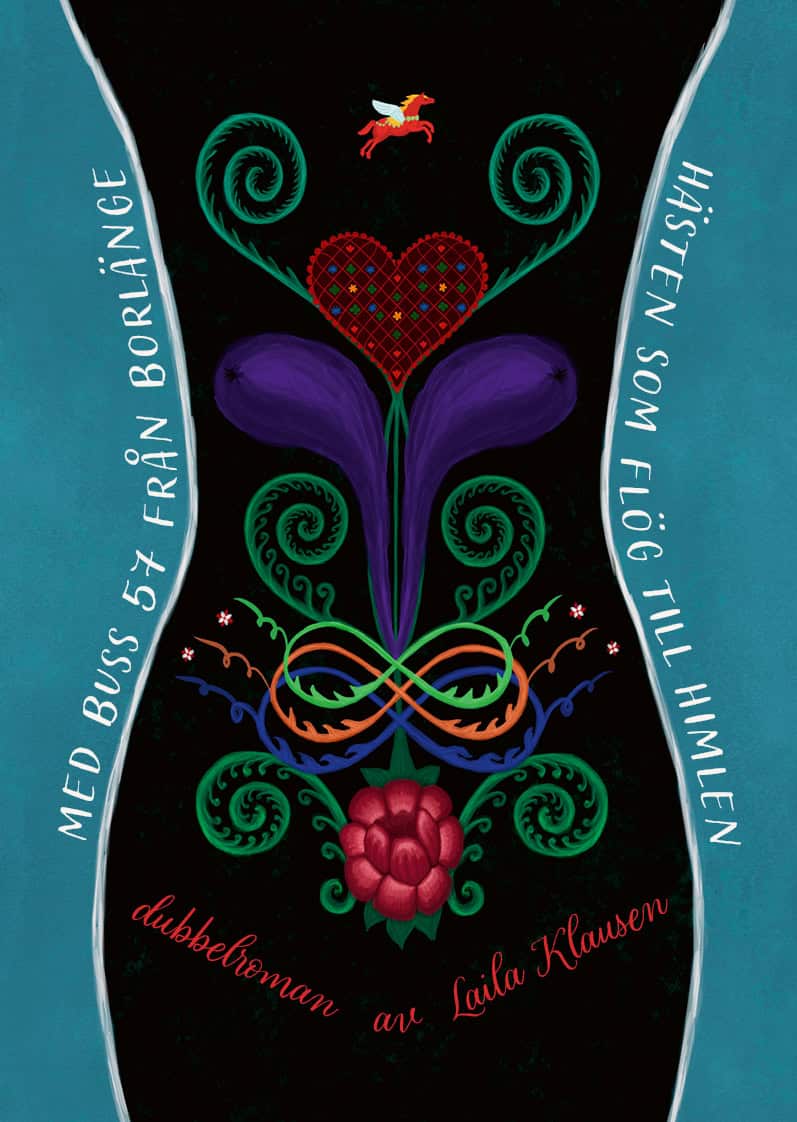 Klausen, Laila | Med buss 57 från Borlänge / Hästen som flög till himlen