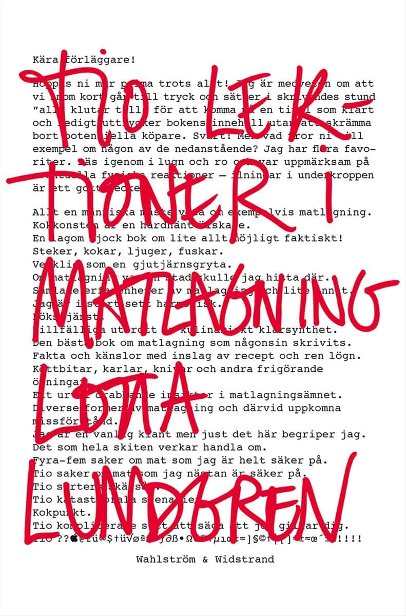 Lundgren, Lotta | Tio lektioner i matlagning