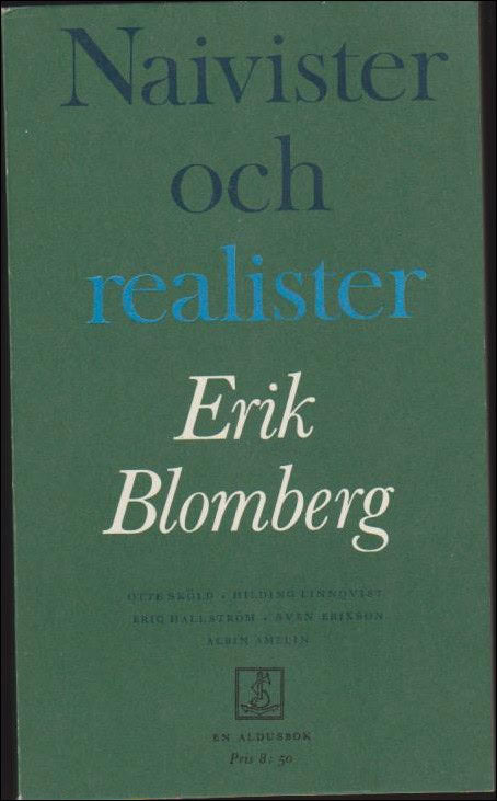 Blomberg, Erik | Naivister och realister