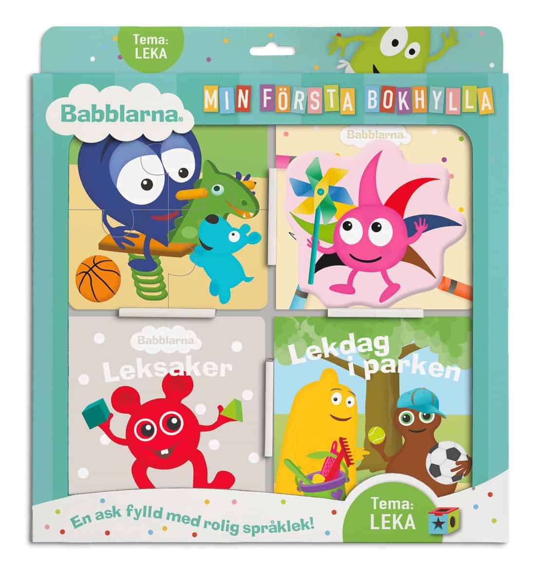 Tisell, Anneli | Babblarna, Min första bokhylla, tema Leka