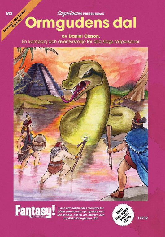 Olsson, Daniel | Ormgudens dal : En kampanj och äventyrsmiljö till Fantasy! - Old school gaming