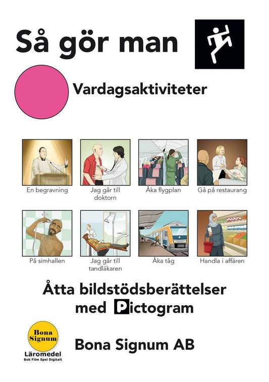 Gomér, Ann | Så gör man, tema vardagsliv, en bok med pictogram