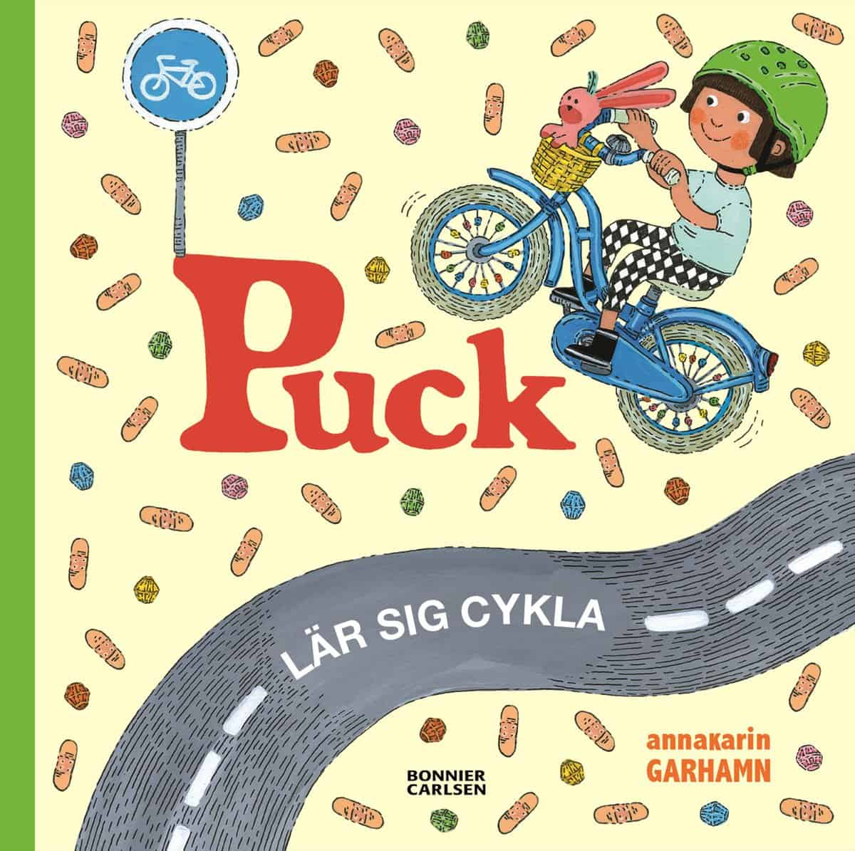 Garhamn, Anna-Karin | Puck lär sig cykla