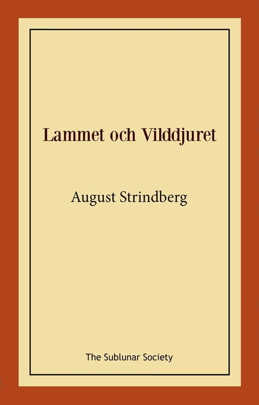 Strindberg, August | Lammet och vilddjuret