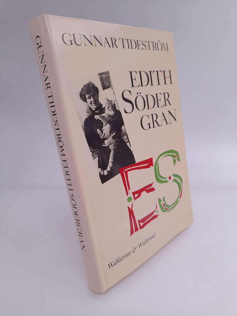 Tideström, Gunnar | Edith Södergran