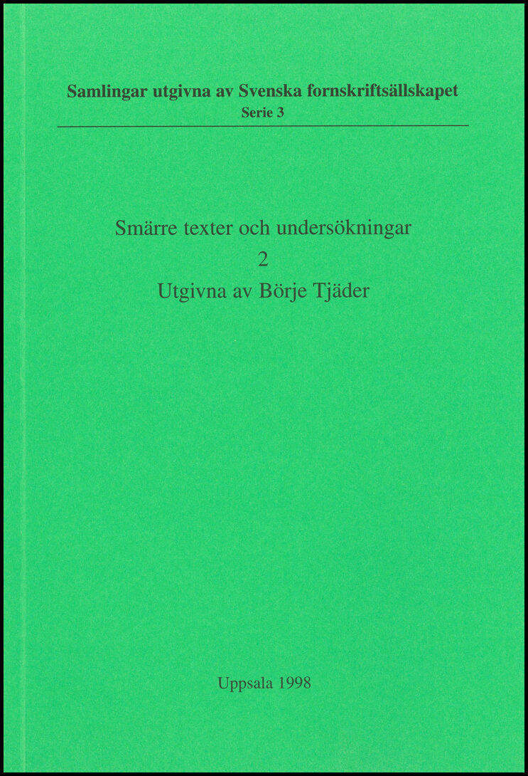 Tjäder, Börje | Samlingar [H.] 2