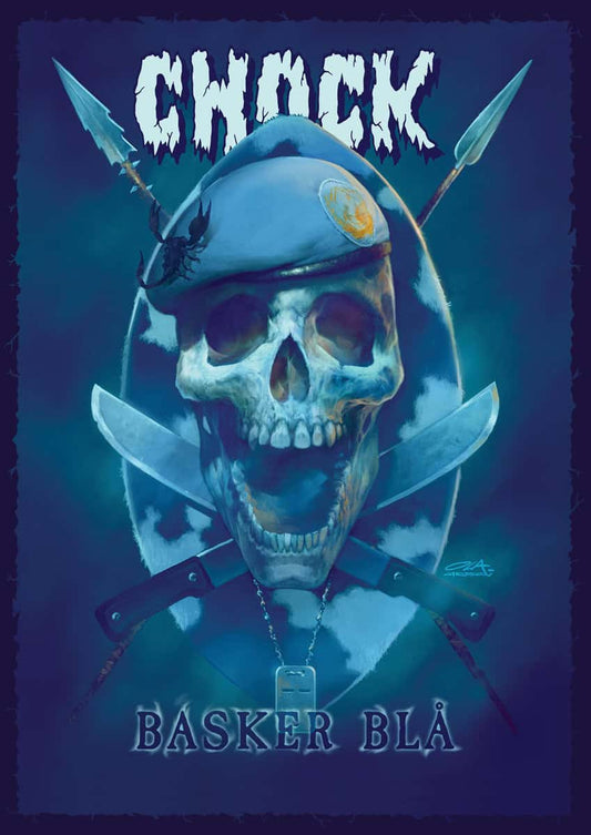 Blixt, Anders | Chock. Basker blå