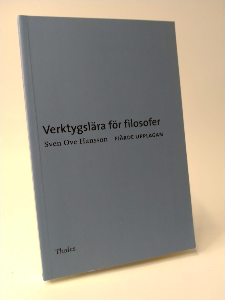 Hansson, Sven Ove | Verktygslära för filosofer : Fjärde upplagan