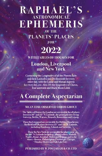 Raphael | Raphaels Ephemeris 2022