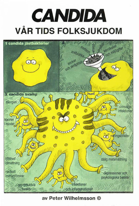 Wilhelmsson, Peter | Candida : Vår tids folksjukdom