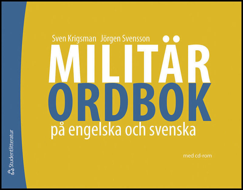 Svensson, Jörgen | Krigsman, Sven | Militärordbok på engelska och svenska