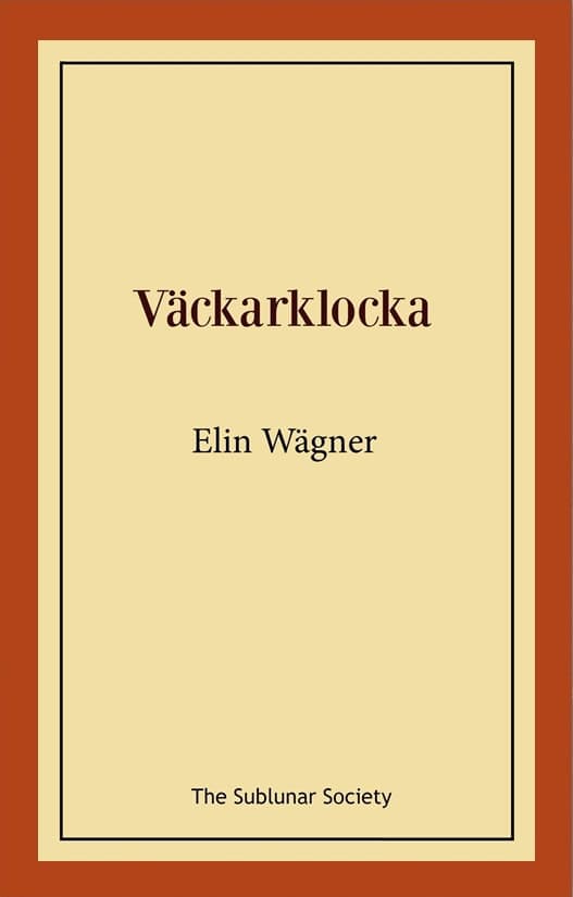 Wägner, Elin | Väckarklocka