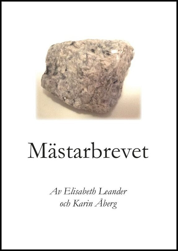 Leander, Elisabeth | Åberg, Karin | Mästarbrevet