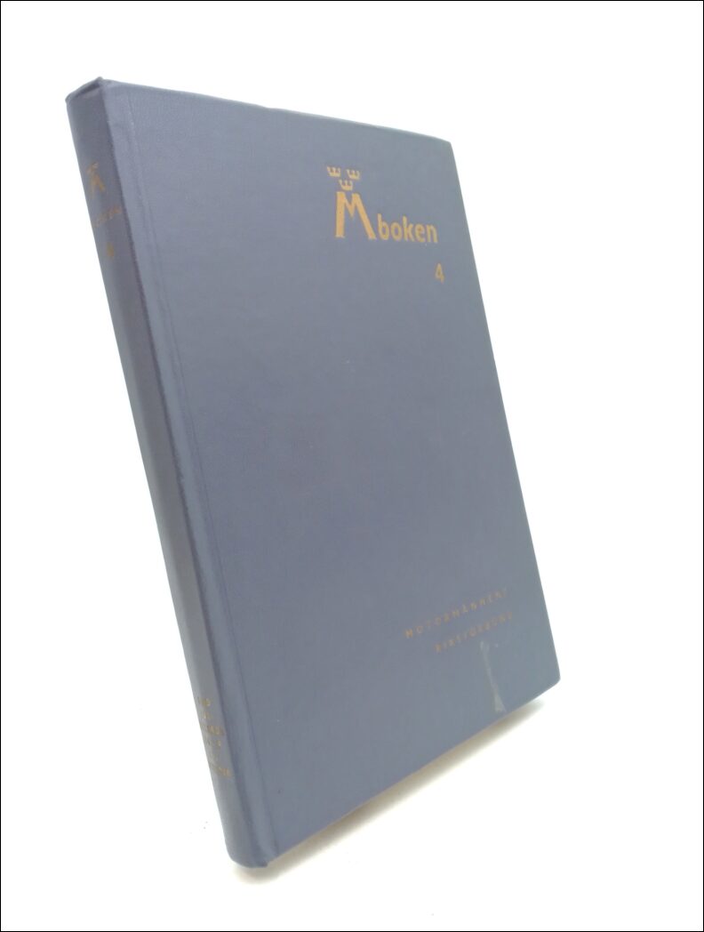 Ljungberg, Harry (red) | M boken 4 : Med Ms Billexikon Del 4 Biljuridik