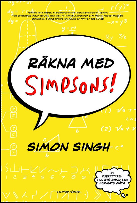 Singh, Simon | Räkna med Simpsons!