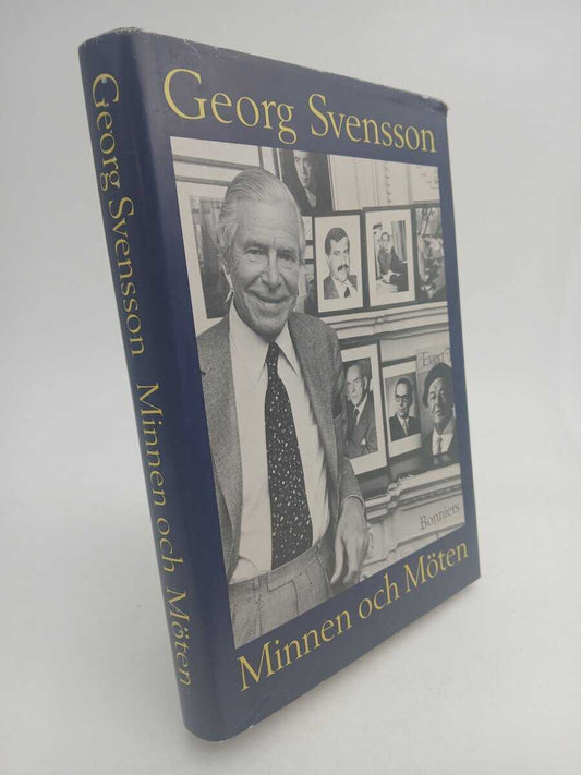 Svensson, Georg | Minnen och möten : Ett liv i bokens tjänst