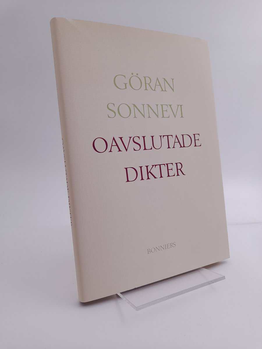 Sonnevi, Göran | Oavslutade dikter