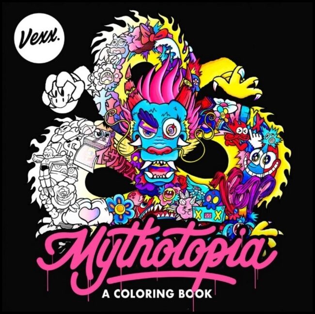 Vexx | Mythtopia : A Coloring Book