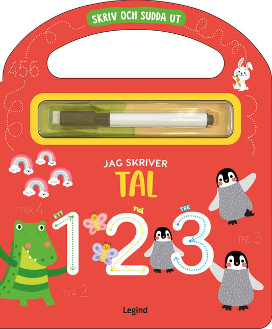 Jag skriver tal : Skriv och sudda ut