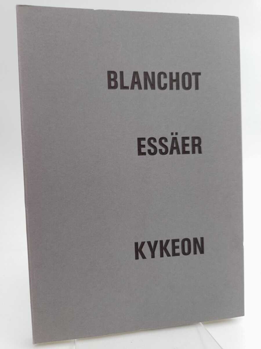Blanchot, Maurice | Essäer