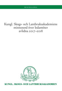 Jimmy, Lyhagen | Kungl. Skogs- och Lantbruksakademiens minnesord över ledamöter avlidna 2017−2018