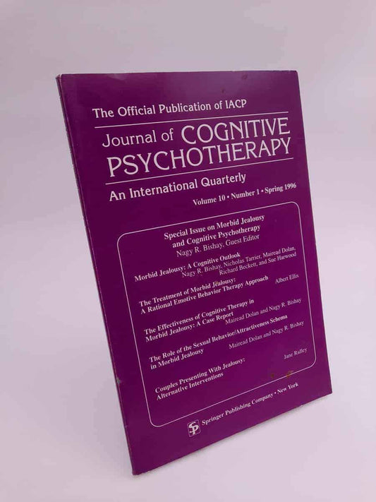 Journal of cognitive psychotherapy | 1996/1 : Morbid jealousy and cognitive psychotherapy