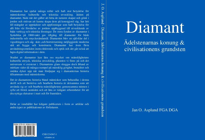 Asplund, Jan | Diamant : Ädelstenarnas konung & civilisationens g