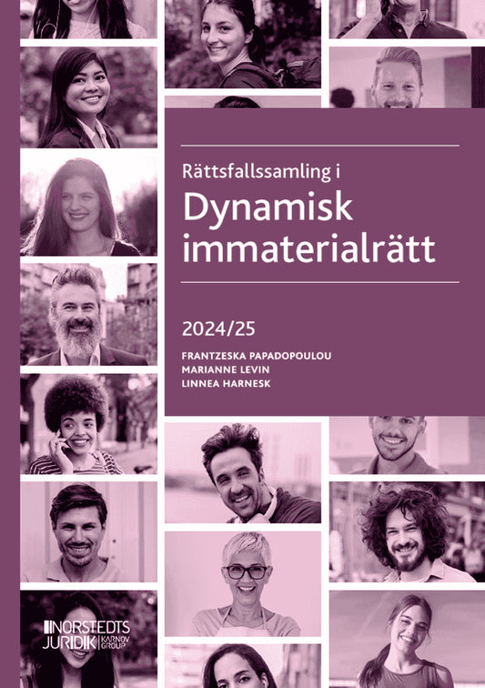 Papadopoulou Skarp, Frantzeska | Levin, Marianne | Harnesk, Linnea | Rättsfallssamling i Dynamisk immaterialrätt : 2024/25