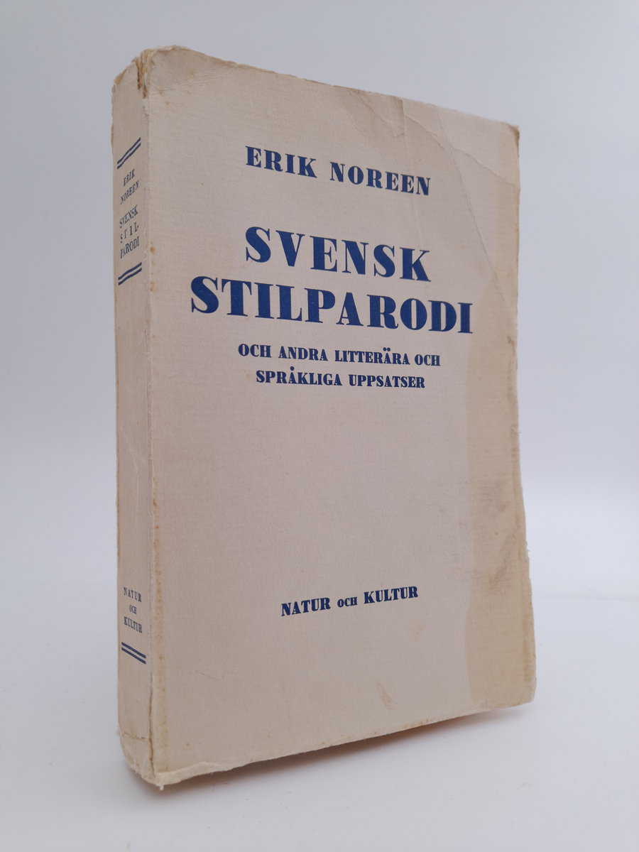 Noreen, Erik | Svensk stilparodi : Och andra litterära och språkliga uppsatser