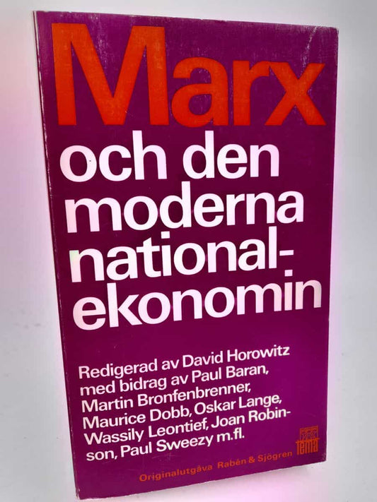 Horowitz, David (red) | Marx och den moderna nationalekonomin