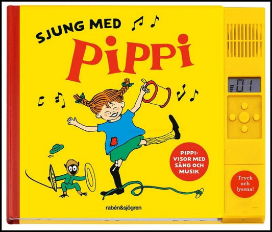 Lindgren, Astrid | Sjung med Pippi (med ljudmodul)