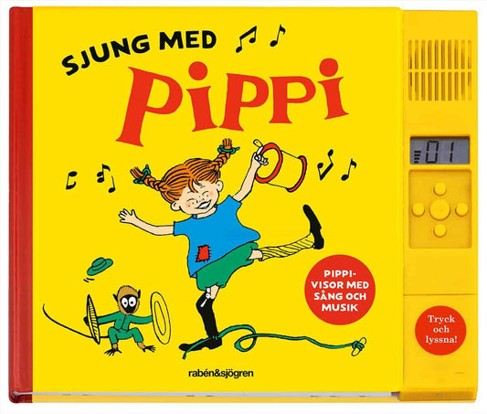 Lindgren, Astrid | Sjung med Pippi (med ljudmodul)