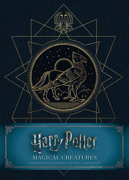 Harry Potter : Creatures Hardcover Blank Sketchbook