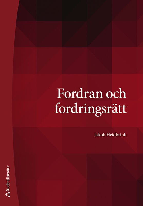 Heidbrink, Jakob | Fordran och fordringsrätt