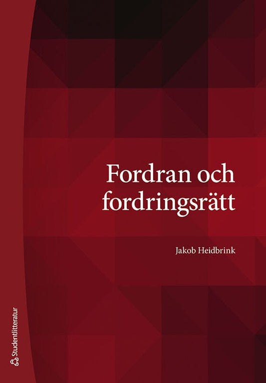 Heidbrink, Jakob | Fordran och fordringsrätt