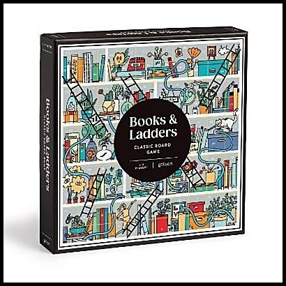 Galison | Books and Ladders Classic Board Game