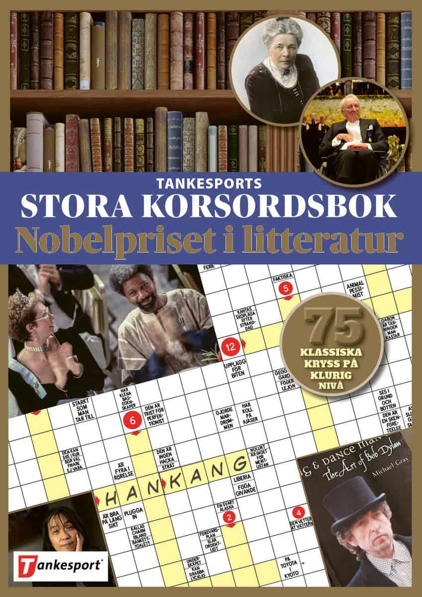 Askerlund, Malin [red.] | Tankesports stora korsordsbok : Nobelpriset i litteratur