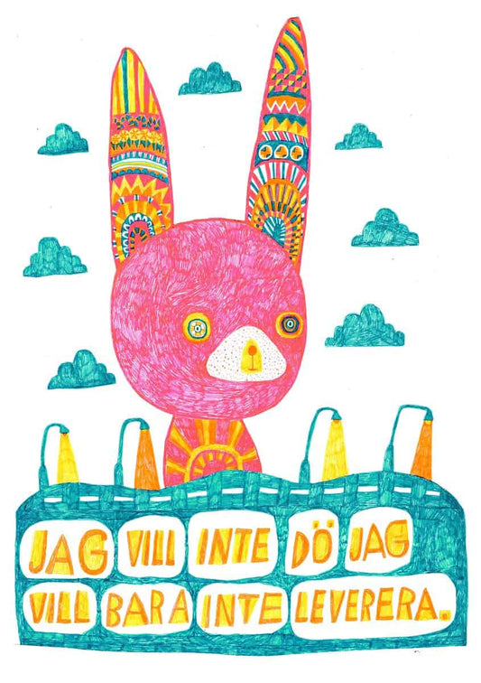 Granér, Sara | Jag vill inte dö, jag vill bara inte leverera