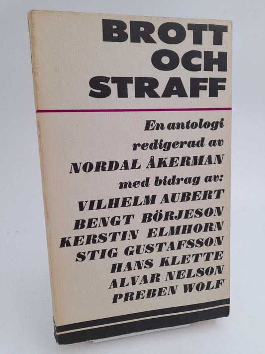 Åkerman, Nordal (red) | Brott och straff