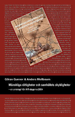 Blix, Hans| Shiva, Vandana| et al | Mänskliga rättigheter och samhällets skyldigheter : En antologi från MR-dagarna 2004