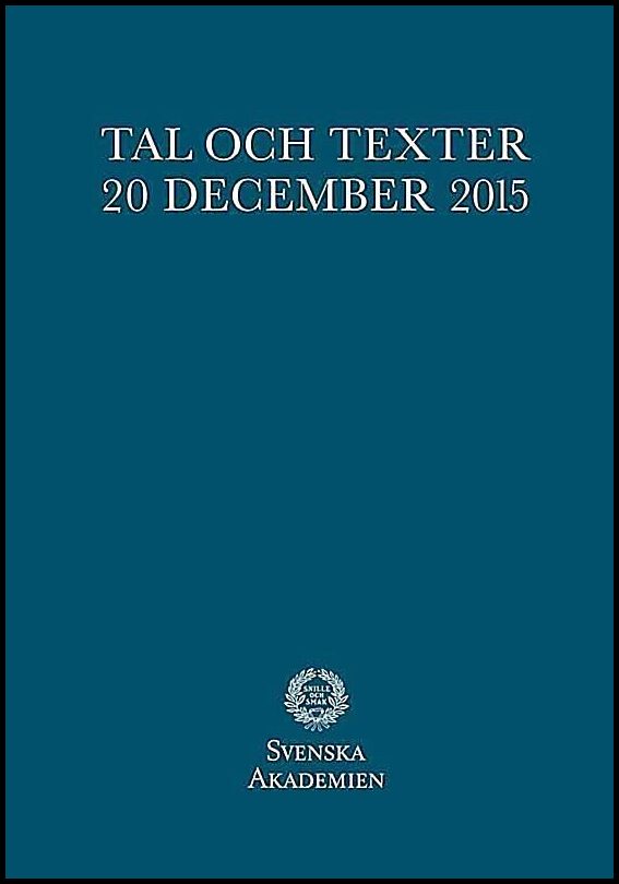 Tal och texter 20 december 2015
