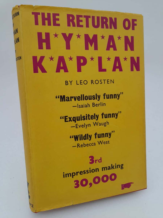 Rosten, Leo | The Return of Hyman Kaplan