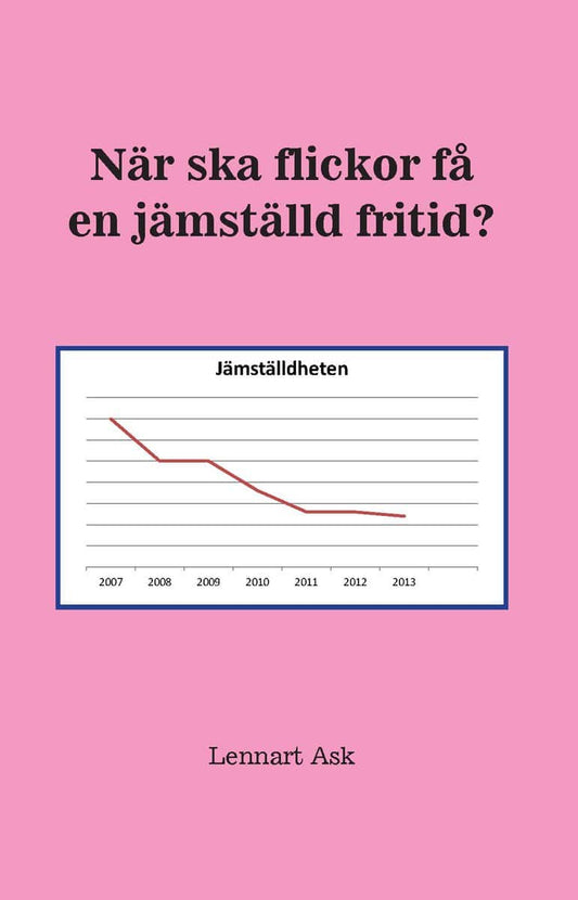 Ask, Lennart | När ska flickor få en jämställd fritid?