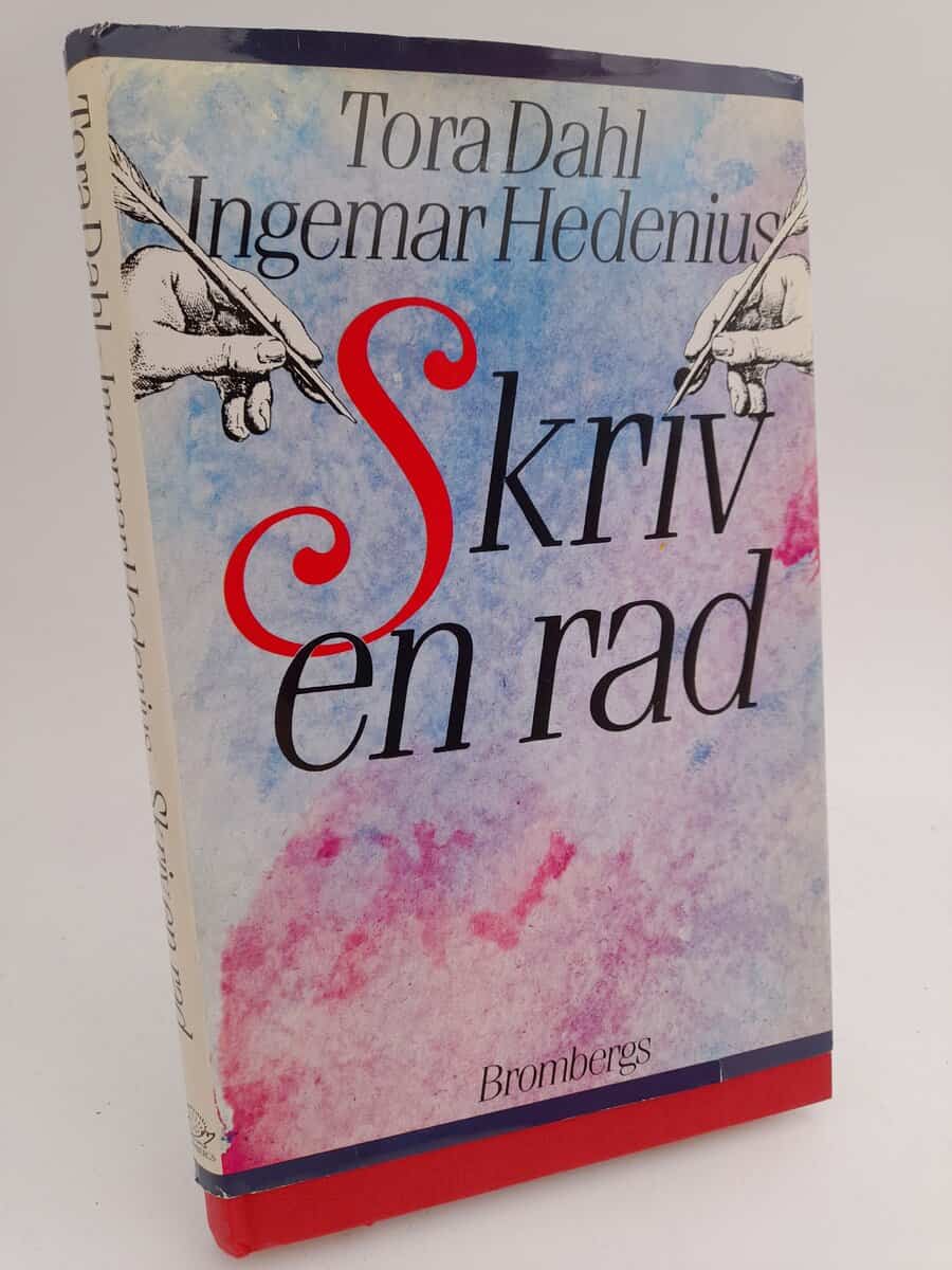Dahl, Tora | Hedenius, Ingemar | Skriv en rad
