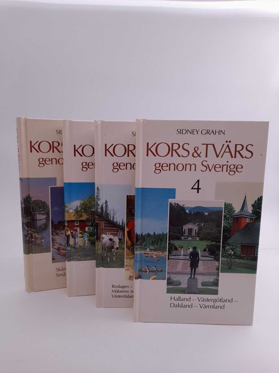 Grahn, Sidney | Kors & tvärs genom Sverige : Vol. 1-4