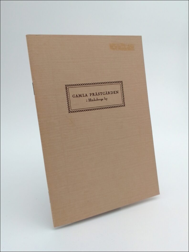 Andrén, Erik | Gamla prästgården i Härkeberga by