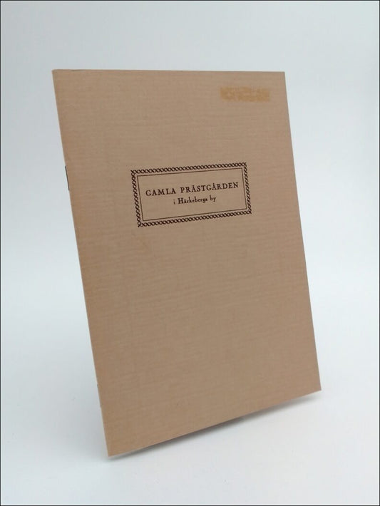 Andrén, Erik | Gamla prästgården i Härkeberga by